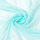 Тюль «Этель» 135×150 см, цвет морской, вуаль, 100% п/э Тюль «Этель» 135×150 см, цвет морской, вуаль, 100% п/э