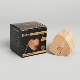 Головоломка деревянная Игры разума «Сердце мудреца»
