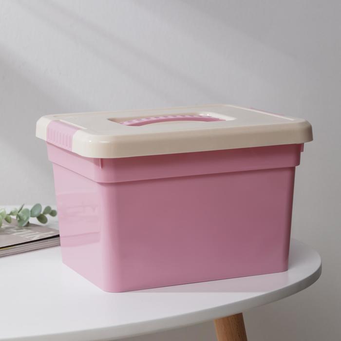 Контейнер для хранения с крышкой Kid's Box, 5 л, 26×20×16 см, цвет МИКС
