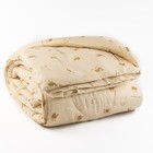 Одеяло Верблюжья шерсть 220x205 см, полиэфирное волокно 200 гр/м, пэ 100% - фото 628617