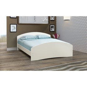 Кровать на уголках №2, 1200 × 2000 мм, цвет белый