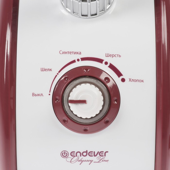 Отпариватель Endever Odyssey Q-912, 1960 Вт, 45 г/мин, 1.2 л, бело / розовый - фото 38714