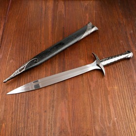 Сувенирный меч "Жало", ножны с металлической окантовкой, чёрные, 60 см в Донецке