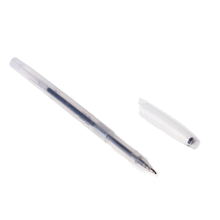 Ручка гелевая 0,5 мм синяя, тонирован корпус