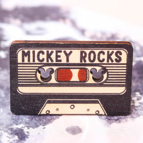 Значок на подложке "Mickey Rock", Микки Маус 4201322