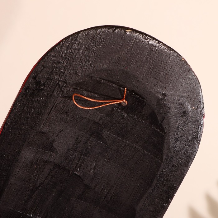 Маска настенная дерево "Абориген коричневый со слоном" 3х12х100 см - фото 798211214