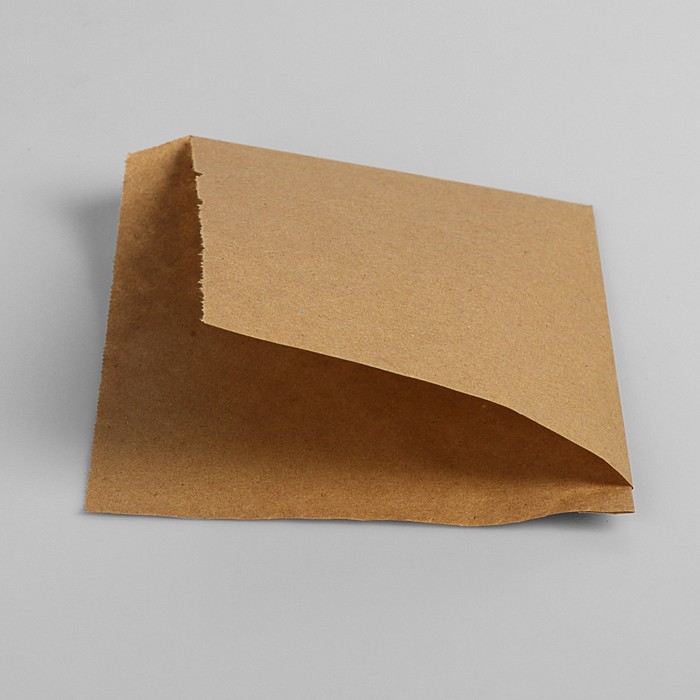 Пакет бумажный фасовочный, «Уголок», крафт, 16 х 17 см (200 шт)
