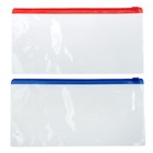 Folder-zipper envelope A65 translucent, 200 MKR
