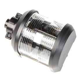 Огонь топовый Skipper 00132, пластик черный, 12V, цвет огня белый