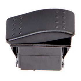 Переключатель Skipper SW20F18206P, пластик черный, -20АА, 12V