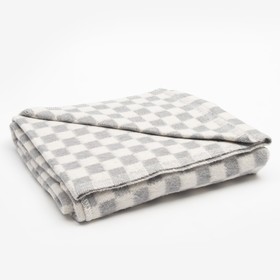 Одеяло байковое размер 100х140 см, цвет микс для универс., хл80%, ПАН 20%, 420гр/м
