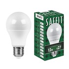 Лампа светодиодная SAFFIT SBA6012, A60, E27, 12 Вт, 230 В, 2700 К, 1100 Лм, 220°,112 х 60 мм Лампа светодиодная SAFFIT SBA6012, A60, E27, 12 Вт, 230 В, 2700 К, 1100 Лм, 220°,112 х 60 мм