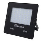 Светодиодный прожектор GLANZEN SLIM, 50 Вт, 6000-6500 К, 3500 Лм, SMD, IP65, FAD-0025-50 Светодиодный прожектор GLANZEN SLIM, 50 Вт, 6000-6500 К, 3500 Лм, SMD, IP65, FAD-0025-50
