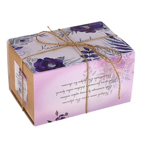 Подарочный набор с органической косметикой для женщин «Нежный пилинг» для ванн
