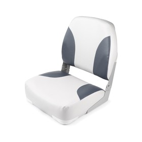 Кресло складное алюминиевое с мягкими накладками, черный/серый