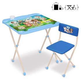 Комплект детской мебели «Кто чей малыш?»: стол, стул