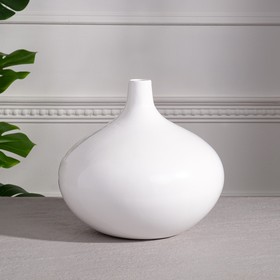 Набор ваз керамических "Агия", цвет белый, 24/33/41 см - фото 7088817