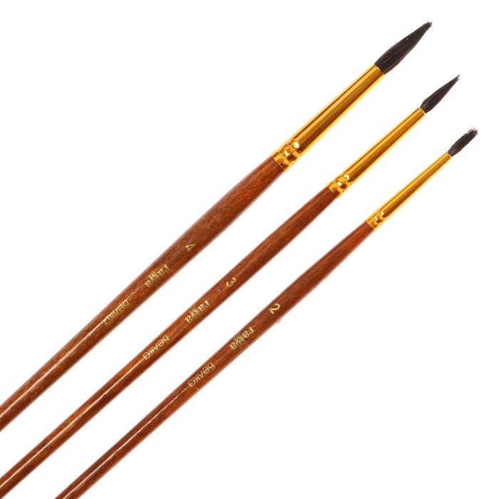 Кисти белка 2 3 4. Кисть белка 3 круглая. Кисть пони № 8 круглая кпхк-8. Calligrata набор кистей белка. Calligrata набор кистей белка.