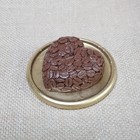 Свеча "Сердце Кофе" на подставке коричневая 9,5х3 Свеча "Сердце Кофе" на подставке коричневая 9,5х3