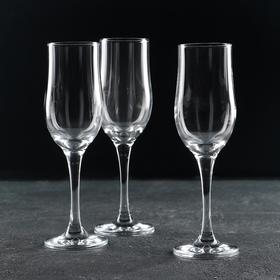 Набор бокалов для шампанского 190 мл Tulipe, 3 шт