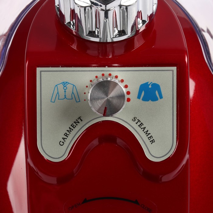Отпариватель "Гранд Мастер" GM-A900, 1900 Вт, 2 л, 30 г/мин, красный - фото 43670