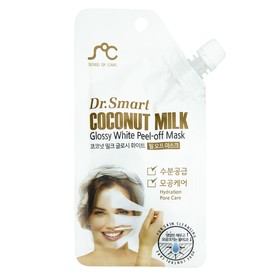Маска-пленка  для лица Dr.Smart с кокосовым молоком, 25 г