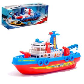 {{photo.Alt || photo.Description || 'Детский корабль «Городская Гавань», работает от батареек, плавает и стреляет водой, МИКС'}}