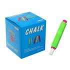 The collet holder for chalk, with white chalk, d=1 cm, MIX