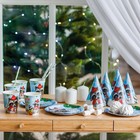 A set of paper tableware "Gifts in the new year!"" A set of paper tableware "Gifts in the new year!""