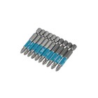 Биты Remocolor, сталь S2, 1/4" Е, PH2 х 50 мм, намагниченные, 10 шт. 4429602 - фото 87924