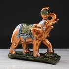 Статуэтка "Слон на деньгах", гипс, 33 см, микс - фото 6631602