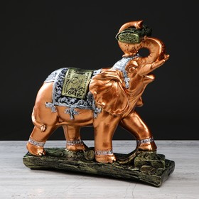 Статуэтка "Слон на деньгах" 33 см, микс