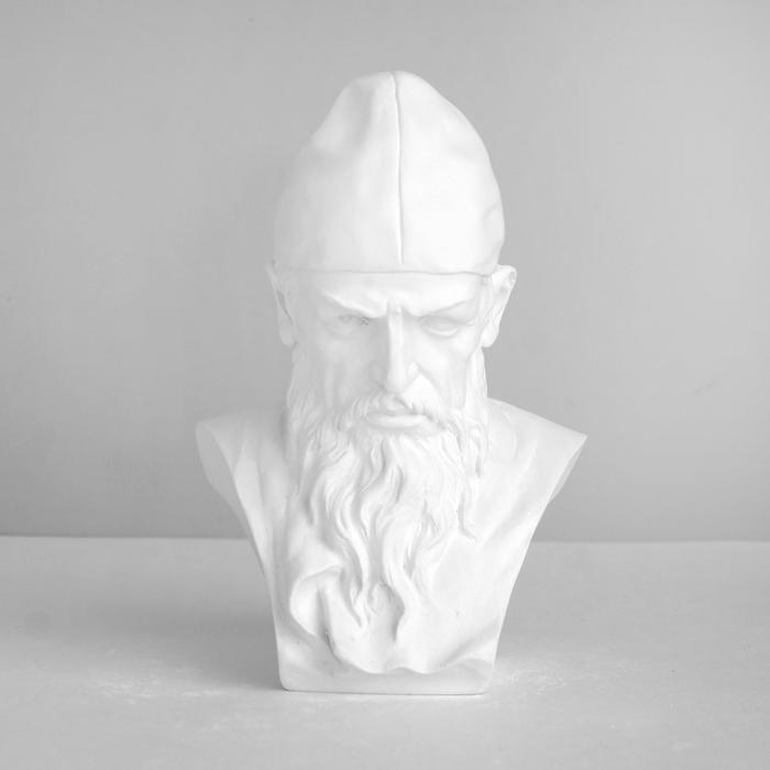 Гипсовая фигура. Известные люди: Бюст Ивана Грозного, 12.5x10x18 см