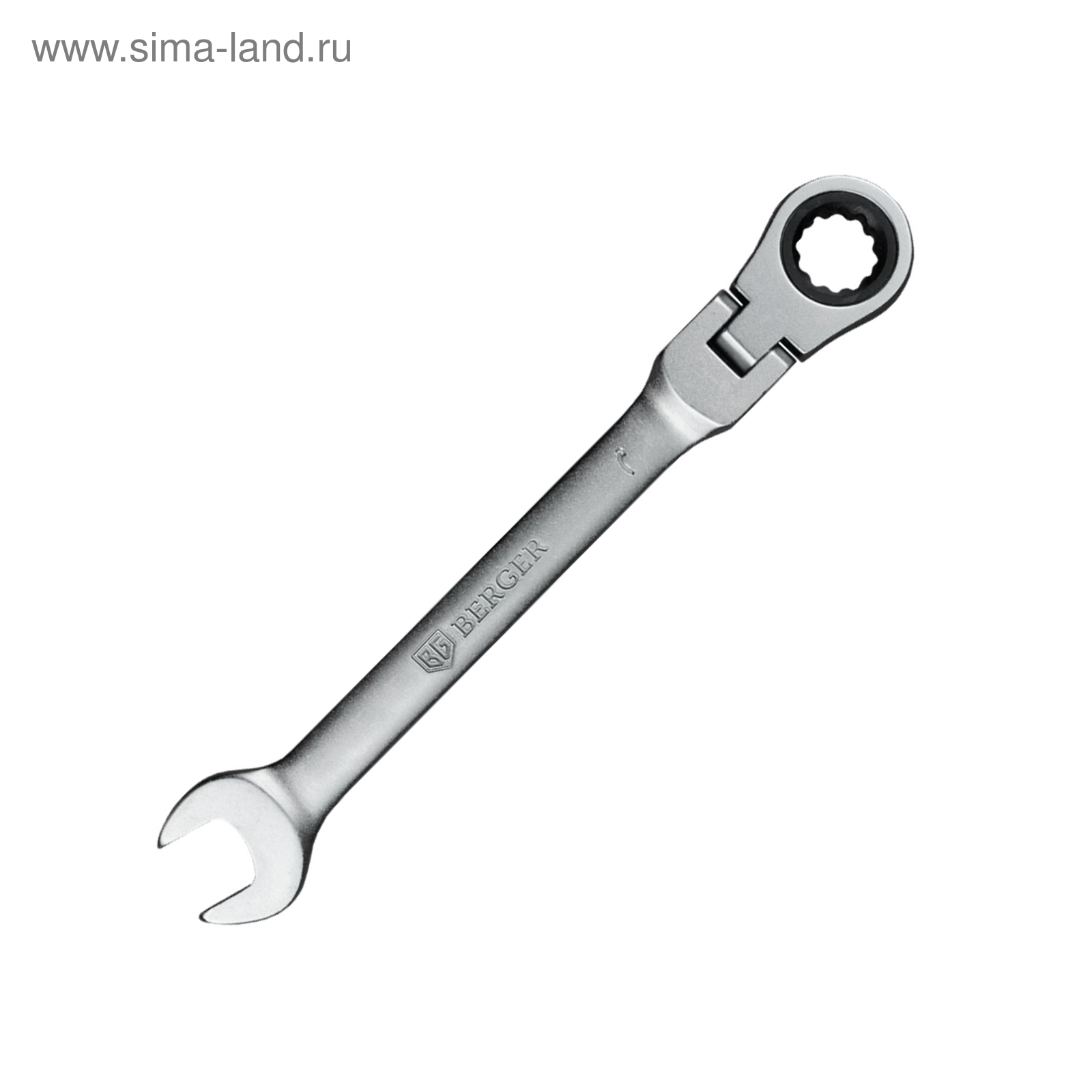 Ключ комбинированный трещеточный с шарниром 24 мм