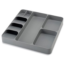 Органайзер для столовых приборов и кухонной утвари DrawerStore, серый