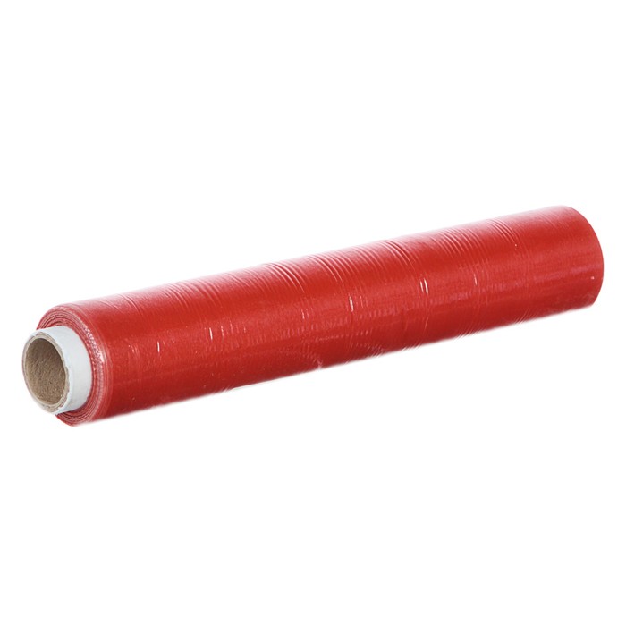 Стретч-пленка, красный, 250 мм х 40 м, 0,2 кг, 20 мкм