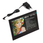 Фоторамка Ritmix RDF-710, 7", 800х480, USB/SD/SDHC/MMC, JPG, часы, календарь, черная