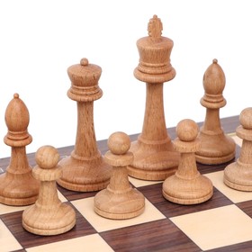 Шахматные фигуры "Державные", утяжеленные, (король h-9 см, пешка h-4.4 см), без доски