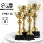 Кубок спортивный 134B. Цвет зол, 27,5*10*8,5 см. Кубок спортивный 134B. Цвет зол, 27,5*10*8,5 см.