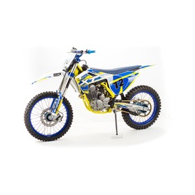 Кроссовый мотоцикл MotoLand XT250 ST, 250см3, сине-жёлтый