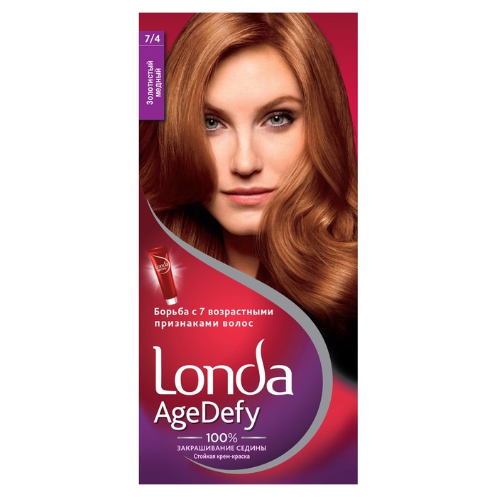 Лонда 7 4 на волосах фото