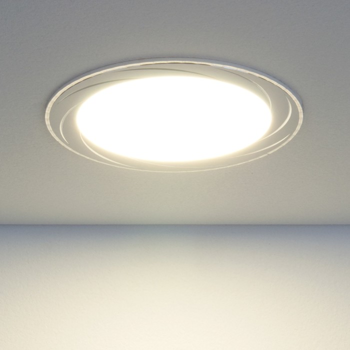 {{photo.Alt || photo.Description || 'Светильник светодиодный DLR004, 12 Вт, 4200К, LED, цвет белый, d=170мм'}}