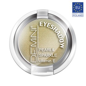 Тени для век DEMINI Pearl & Sparkle Eye Shadow с витамином Е, тон 622 оливковый