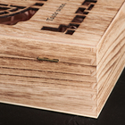 Ящик для хранения вина «Мерло», 35×20 см, на 2 бутылки 4271627