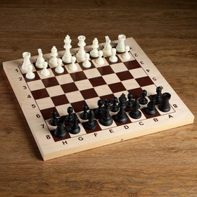 Фигуры шахматные пластиковые  (король h=9 см, пешка 4.1 см) в Донецке