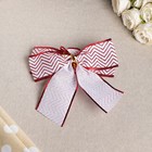 Бант праздничный "Ретро", синий , красный, 20 х 21 см 4451536