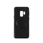 Чехол LuazON для Samsung S9, силиконовый, с кольцом держателем, чёрный Чехол LuazON для Samsung S9, силиконовый, с кольцом держателем, чёрный
