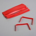 Clip-ribbon cutting, red, 13 cm