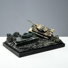 Сувенир "Бой танков №5 (Т-34 +Тигр)" рисованный Сувенир "Бой танков №5 (Т-34 +Тигр)" рисованный