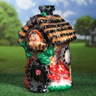 Садовая фигура "Сказочный домик", глянец, 47 см Садовая фигура "Сказочный домик", глянец, 47 см